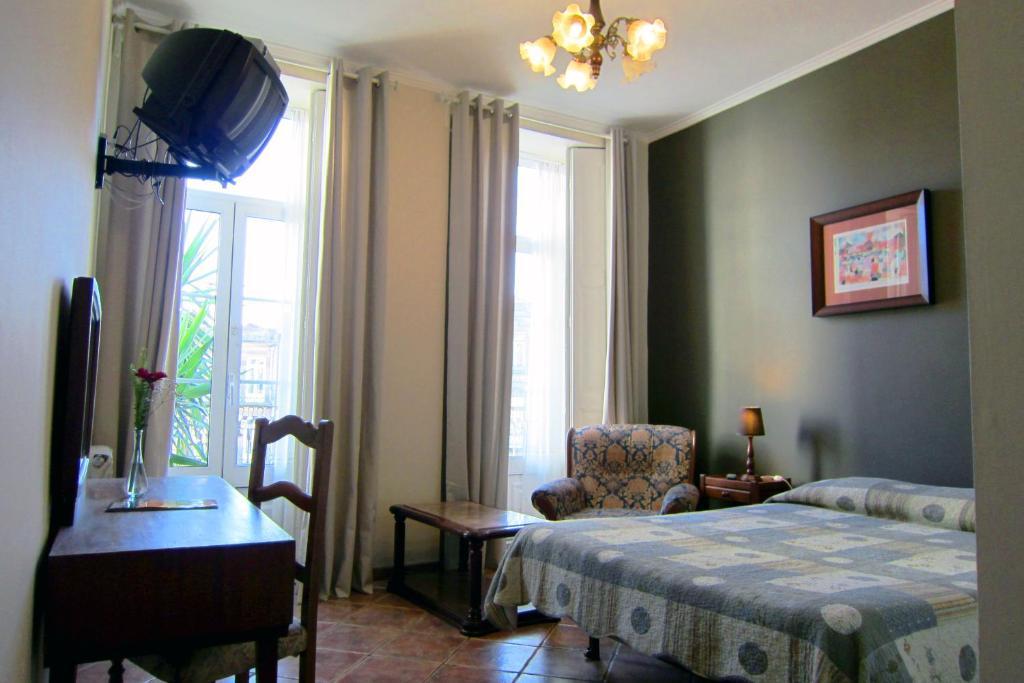 Duas Nacoes Guest House OOporto Rum bild